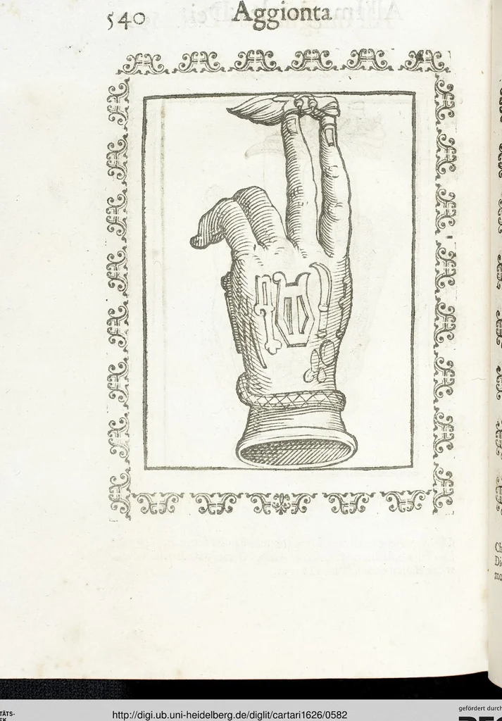 An illustration from Seconda Novissima Editione Delle Imagini De Gli Dei Delli Antichi Di Vicenzo Cartari Reggiano, 1626, leaf 582