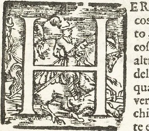 An illustration from Seconda Novissima Editione Delle Imagini De Gli Dei Delli Antichi Di Vicenzo Cartari Reggiano, 1626, leaf 591