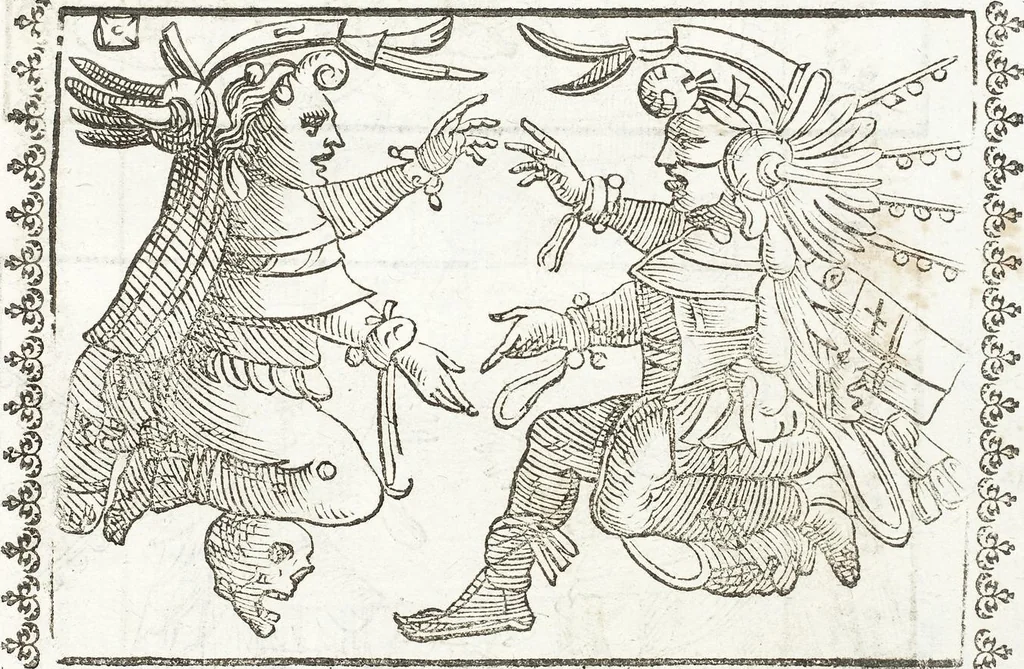 An illustration from Seconda Novissima Editione Delle Imagini De Gli Dei Delli Antichi Di Vicenzo Cartari Reggiano, 1626, leaf 597