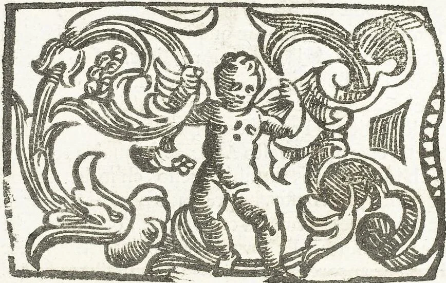 An illustration from Seconda Novissima Editione Delle Imagini De Gli Dei Delli Antichi Di Vicenzo Cartari Reggiano, 1626, leaf 602