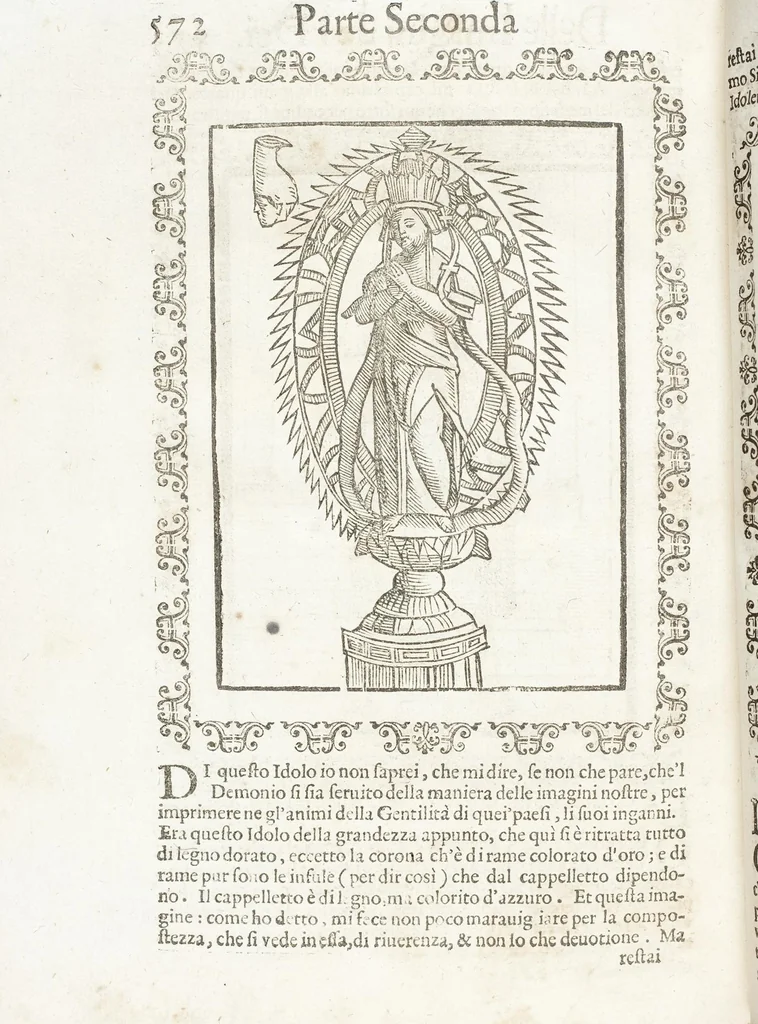 An illustration from Seconda Novissima Editione Delle Imagini De Gli Dei Delli Antichi Di Vicenzo Cartari Reggiano, 1626, leaf 618