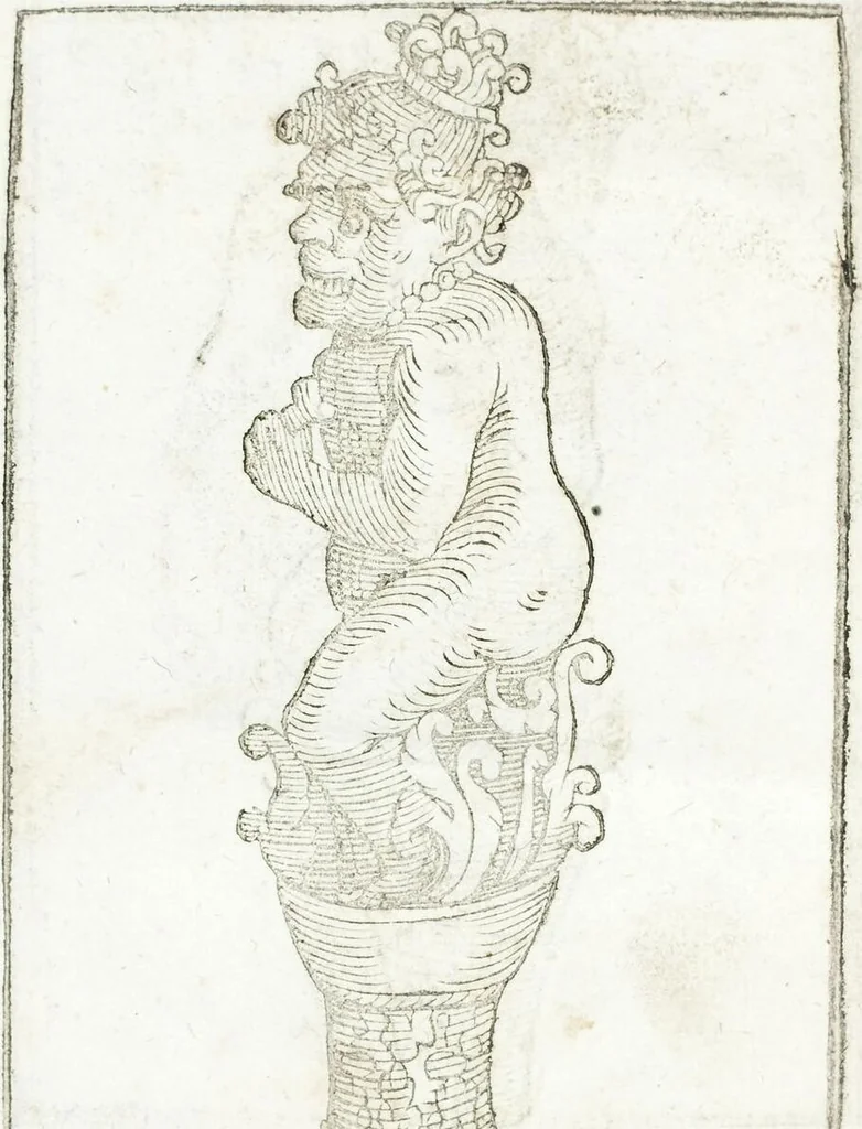 An illustration from Seconda Novissima Editione Delle Imagini De Gli Dei Delli Antichi Di Vicenzo Cartari Reggiano, 1626, leaf 634