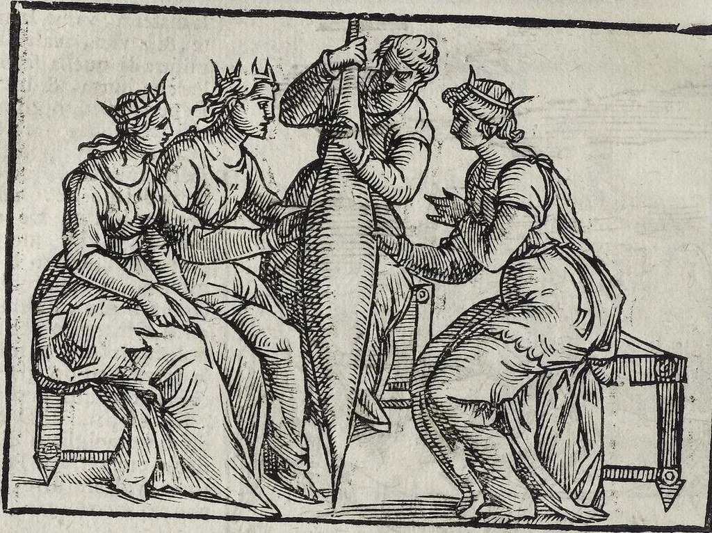 An illustration from Imagini Delli Dei De Gl'Antichi Di Vincenzo Cartari Reggiano: Ridotte da capo à piedi alle loro reali, & non più per l'adietro osseruate simiglianze. Cauate da' Marmi, Bronzi, Medaglie, Gioie, & altre memorie antiche; con esquisito studio, & particolare diligenza Da Lorenzo Pignoria Padoano. Aggionteui le Annotationi del medesimo sopra tutta l'opera ... Con le Allegorie sopra le Imagini di Cesare Malfatti Padoano, migliorate, & accresciute nouamente. Et vn Catalogo di cento più famosi dei della Gentilità. Con l'aggiunta d'vn'altro Catalogo de gl'Autori Antichi, & Moderni ..., 1674, leaf 178