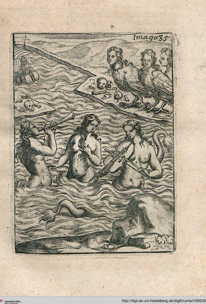 An illustration from Vincentii Chartarii Rhegiensis Neu-eröffneter Götzen-Tempel: Darinnen Durch erklärte Darstellung deroselben erdichtete Gestalt/ die bey dem Heydnischen Götter-Dienst/ vor alten Zeiten gewöhnliche Verehrung/ Anbettung/ und herrliche Kirchen-Gepräng ; Vorgestellet Zu höchst benöthigtem Dienst und augenscheinlichen Vortheil derjenigen/ welche die Geschichte so wol als Gedichte der alten bewehrten Scribenten/ nicht weniger mit Nutzen lesen/ als auch gründlich verstehen wollen, 1692, leaf 80