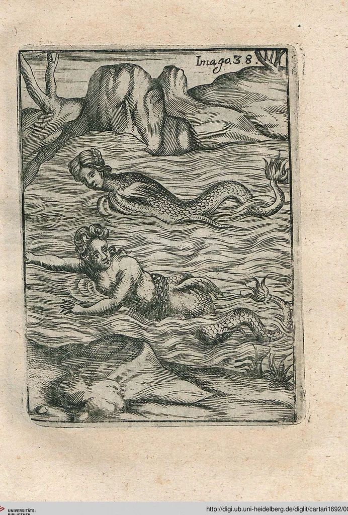 An illustration from Vincentii Chartarii Rhegiensis Neu-eröffneter Götzen-Tempel: Darinnen Durch erklärte Darstellung deroselben erdichtete Gestalt/ die bey dem Heydnischen Götter-Dienst/ vor alten Zeiten gewöhnliche Verehrung/ Anbettung/ und herrliche Kirchen-Gepräng ; Vorgestellet Zu höchst benöthigtem Dienst und augenscheinlichen Vortheil derjenigen/ welche die Geschichte so wol als Gedichte der alten bewehrten Scribenten/ nicht weniger mit Nutzen lesen/ als auch gründlich verstehen wollen, 1692, leaf 87