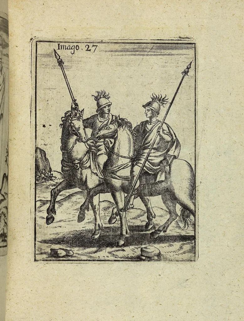 An illustration from Theatrum Ethnico Idololatricum Politico-Historicum Ethnicorum Idololatrias, simulacra, Templa, sacrificia & Deos: Illorum Origines, Ritus, & Caeremonias ..., 1699, leaf 278