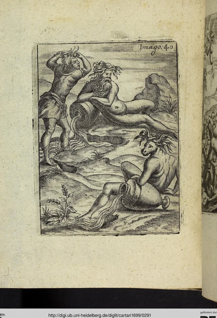 An illustration from Theatrum Ethnico Idololatricum Politico-Historicum Ethnicorum Idololatrias, simulacra, Templa, sacrificia & Deos: Illorum Origines, Ritus, & Caeremonias ..., 1699, leaf 291