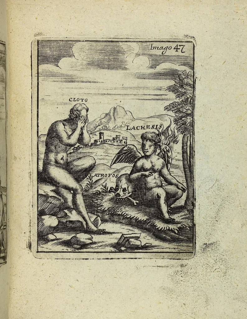 An illustration from Theatrum Ethnico Idololatricum Politico-Historicum Ethnicorum Idololatrias, simulacra, Templa, sacrificia & Deos: Illorum Origines, Ritus, & Caeremonias ..., 1699, leaf 298