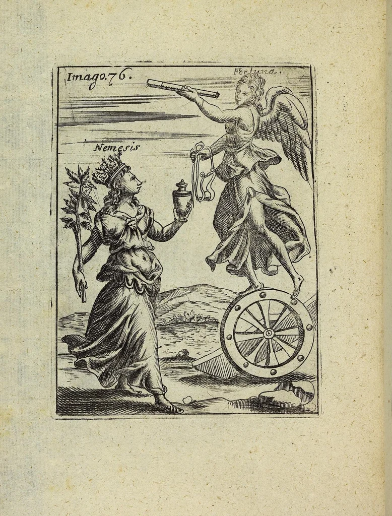 An illustration from Theatrum Ethnico Idololatricum Politico-Historicum Ethnicorum Idololatrias, simulacra, Templa, sacrificia & Deos: Illorum Origines, Ritus, & Caeremonias ..., 1699, leaf 327