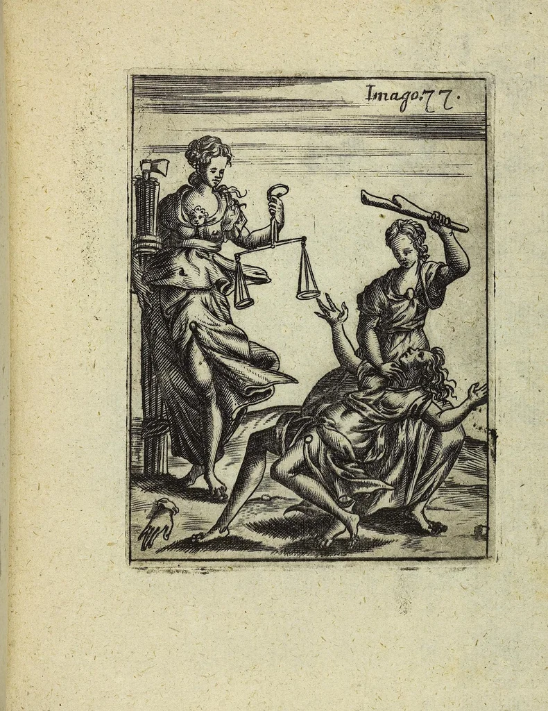 An illustration from Theatrum Ethnico Idololatricum Politico-Historicum Ethnicorum Idololatrias, simulacra, Templa, sacrificia & Deos: Illorum Origines, Ritus, & Caeremonias ..., 1699, leaf 328
