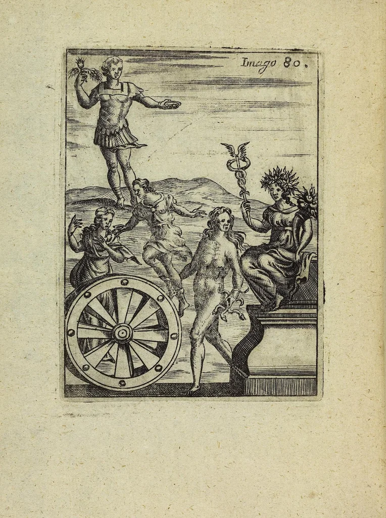 An illustration from Theatrum Ethnico Idololatricum Politico-Historicum Ethnicorum Idololatrias, simulacra, Templa, sacrificia & Deos: Illorum Origines, Ritus, & Caeremonias ..., 1699, leaf 331