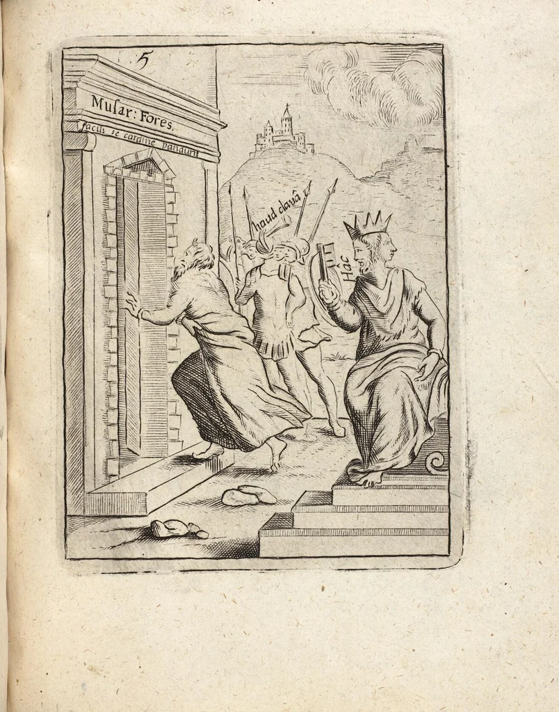 An illustration from Deliciae Cranachianæ, Oder Vlrich von Cranachs/ weiland Obristen und General-Ingenieurs, Rare und Kunstreiche Fried- und Krieges-Inventiones: bestehende in XI. Kupfferstiche. Anitzo Allen Liebhabern der Artollerey zu sonderbaren Gefallen/ auff vieler Anhalten offentlich ans Licht gebracht, 1672, leaf 211