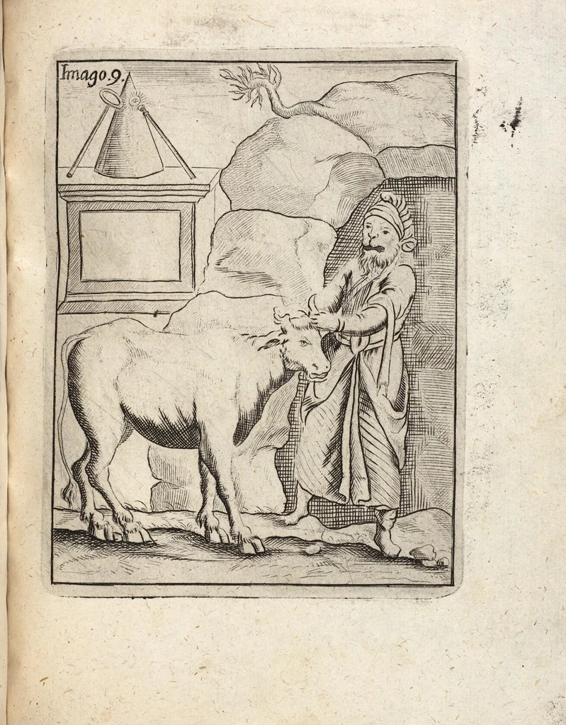 An illustration from Deliciae Cranachianæ, Oder Vlrich von Cranachs/ weiland Obristen und General-Ingenieurs, Rare und Kunstreiche Fried- und Krieges-Inventiones: bestehende in XI. Kupfferstiche. Anitzo Allen Liebhabern der Artollerey zu sonderbaren Gefallen/ auff vieler Anhalten offentlich ans Licht gebracht, 1672, leaf 219