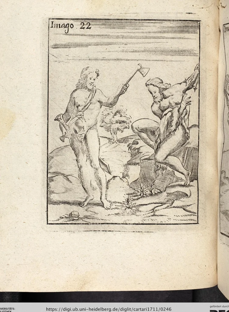 An illustration from Deliciae Cranachianæ, Oder Vlrich von Cranachs/ weiland Obristen und General-Ingenieurs, Rare und Kunstreiche Fried- und Krieges-Inventiones: bestehende in XI. Kupfferstiche. Anitzo Allen Liebhabern der Artollerey zu sonderbaren Gefallen/ auff vieler Anhalten offentlich ans Licht gebracht, 1672, leaf 246