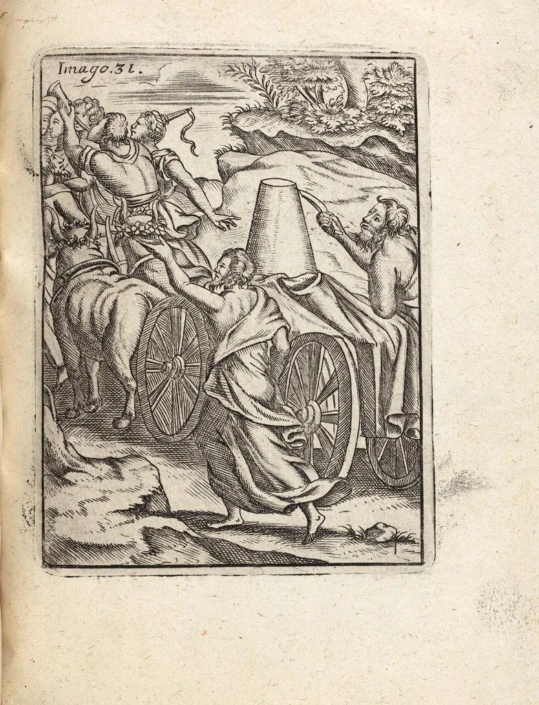 An illustration from Deliciae Cranachianæ, Oder Vlrich von Cranachs/ weiland Obristen und General-Ingenieurs, Rare und Kunstreiche Fried- und Krieges-Inventiones: bestehende in XI. Kupfferstiche. Anitzo Allen Liebhabern der Artollerey zu sonderbaren Gefallen/ auff vieler Anhalten offentlich ans Licht gebracht, 1672, leaf 263
