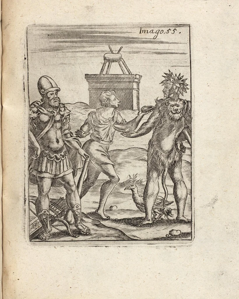 An illustration from Deliciae Cranachianæ, Oder Vlrich von Cranachs/ weiland Obristen und General-Ingenieurs, Rare und Kunstreiche Fried- und Krieges-Inventiones: bestehende in XI. Kupfferstiche. Anitzo Allen Liebhabern der Artollerey zu sonderbaren Gefallen/ auff vieler Anhalten offentlich ans Licht gebracht, 1672, leaf 311