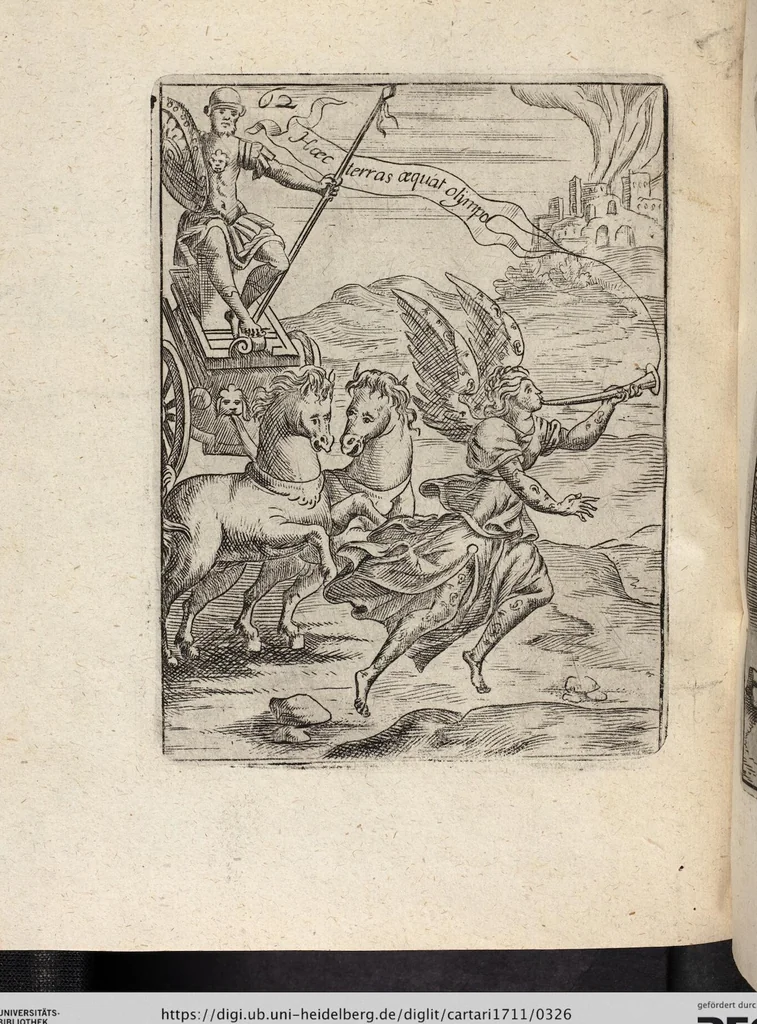 An illustration from Deliciae Cranachianæ, Oder Vlrich von Cranachs/ weiland Obristen und General-Ingenieurs, Rare und Kunstreiche Fried- und Krieges-Inventiones: bestehende in XI. Kupfferstiche. Anitzo Allen Liebhabern der Artollerey zu sonderbaren Gefallen/ auff vieler Anhalten offentlich ans Licht gebracht, 1672, leaf 326