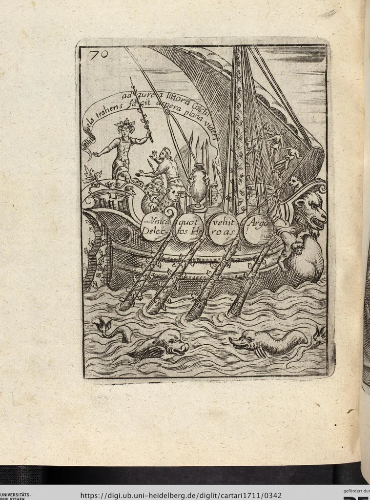 An illustration from Deliciae Cranachianæ, Oder Vlrich von Cranachs/ weiland Obristen und General-Ingenieurs, Rare und Kunstreiche Fried- und Krieges-Inventiones: bestehende in XI. Kupfferstiche. Anitzo Allen Liebhabern der Artollerey zu sonderbaren Gefallen/ auff vieler Anhalten offentlich ans Licht gebracht, 1672, leaf 342