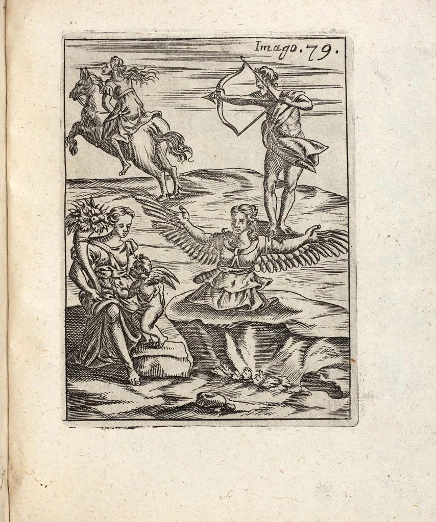An illustration from Deliciae Cranachianæ, Oder Vlrich von Cranachs/ weiland Obristen und General-Ingenieurs, Rare und Kunstreiche Fried- und Krieges-Inventiones: bestehende in XI. Kupfferstiche. Anitzo Allen Liebhabern der Artollerey zu sonderbaren Gefallen/ auff vieler Anhalten offentlich ans Licht gebracht, 1672, leaf 359