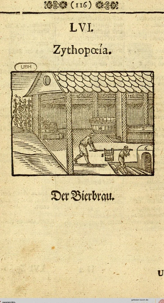 An illustration from Joh. Amos Comenii Orbis Sensualium Pictus: Hoc est: Omnium fundamentalium in mondo rerum, & in vita actionum, Pictura & Nomenclatura, 1698, leaf 118