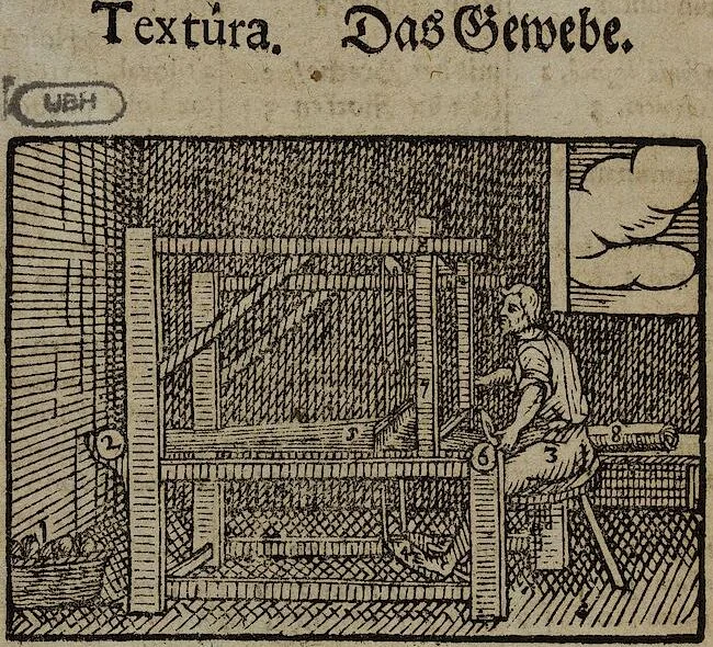 An illustration from Joh. Amos Comenii Orbis Sensualium Pictus Trilinguis: Hoc est: Omnium fundamentalium in mundo rerum, & in vita actionum, Pictura & Nomenclatura Latina, Germanica & Hungarica, Cum Titulorum juxta atque Vocabulorum Indice, 1708, leaf 140