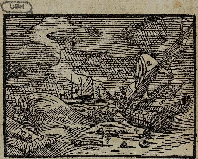 An illustration from Joh. Amos Comenii Orbis Sensualium Pictus Trilinguis: Hoc est: Omnium fundamentalium in mundo rerum, & in vita actionum, Pictura & Nomenclatura Latina, Germanica & Hungarica, Cum Titulorum juxta atque Vocabulorum Indice, 1708, leaf 202