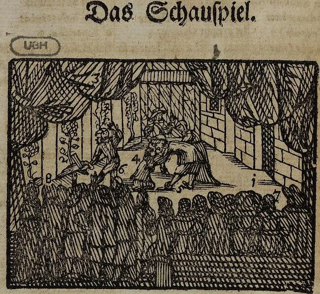 An illustration from Joh. Amos Comenii Orbis Sensualium Pictus Trilinguis: Hoc est: Omnium fundamentalium in mundo rerum, & in vita actionum, Pictura & Nomenclatura Latina, Germanica & Hungarica, Cum Titulorum juxta atque Vocabulorum Indice, 1708, leaf 286