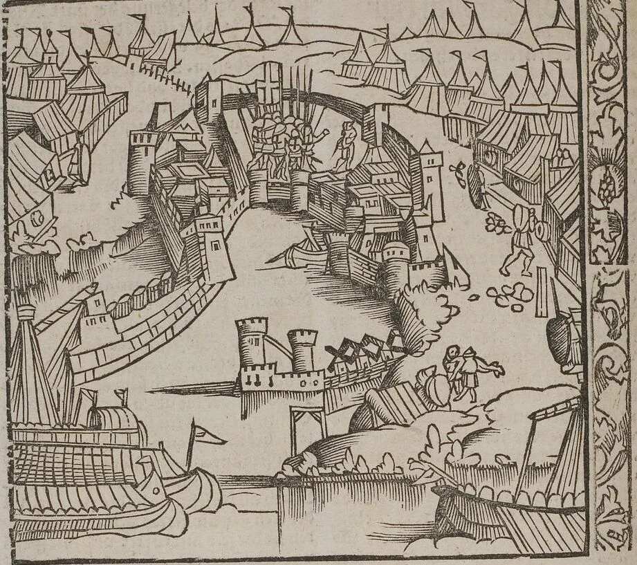 An illustration from Johann Lange ; Giovanni Boccaccio (Druck) ; Johannes Adelphus (Druck) ; Thomas Lirer (Druck) ; Johannes de Capua (Druck) ; Jacobus de Cessolis (Druck), leaf 226