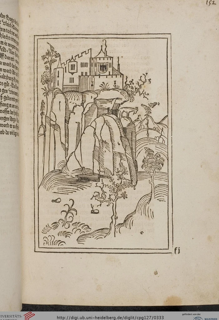 An illustration from Johann Lange ; Giovanni Boccaccio (Druck) ; Johannes Adelphus (Druck) ; Thomas Lirer (Druck) ; Johannes de Capua (Druck) ; Jacobus de Cessolis (Druck), leaf 333