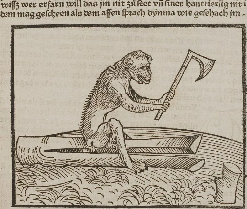 An illustration from Johann Lange ; Giovanni Boccaccio (Druck) ; Johannes Adelphus (Druck) ; Thomas Lirer (Druck) ; Johannes de Capua (Druck) ; Jacobus de Cessolis (Druck), leaf 427