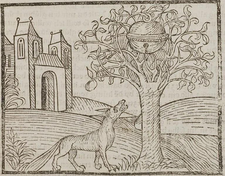 An illustration from Johann Lange ; Giovanni Boccaccio (Druck) ; Johannes Adelphus (Druck) ; Thomas Lirer (Druck) ; Johannes de Capua (Druck) ; Jacobus de Cessolis (Druck), leaf 433