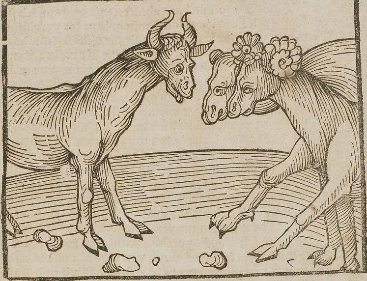 An illustration from Johann Lange ; Giovanni Boccaccio (Druck) ; Johannes Adelphus (Druck) ; Thomas Lirer (Druck) ; Johannes de Capua (Druck) ; Jacobus de Cessolis (Druck), leaf 451