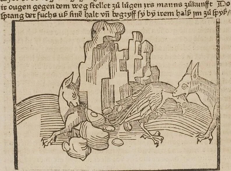 An illustration from Johann Lange ; Giovanni Boccaccio (Druck) ; Johannes Adelphus (Druck) ; Thomas Lirer (Druck) ; Johannes de Capua (Druck) ; Jacobus de Cessolis (Druck), leaf 622
