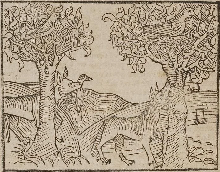An illustration from Johann Lange ; Giovanni Boccaccio (Druck) ; Johannes Adelphus (Druck) ; Thomas Lirer (Druck) ; Johannes de Capua (Druck) ; Jacobus de Cessolis (Druck), leaf 624