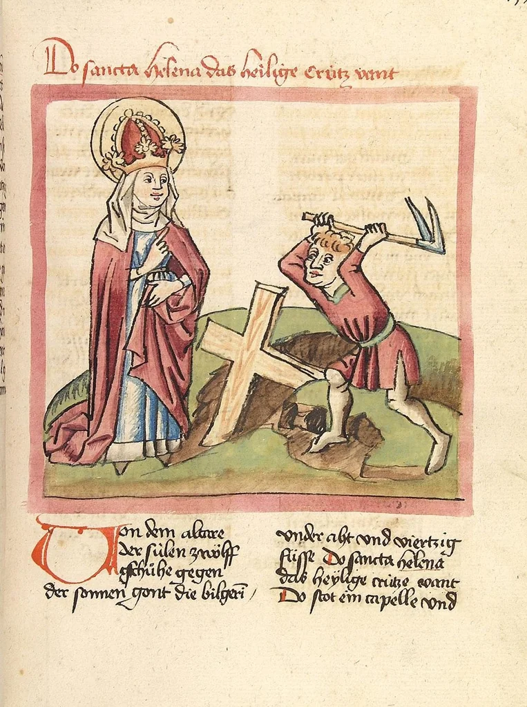 An illustration from Chronicon pontificum et imperatorum, deutsch, 1460, leaf 265