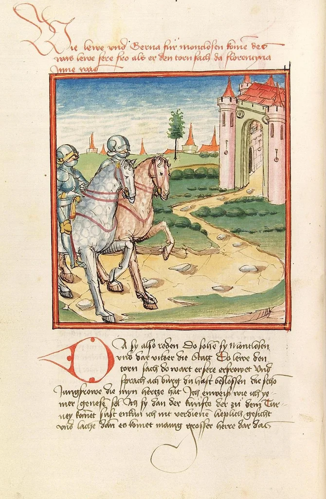 An illustration from Herpin, 1470, leaf 120