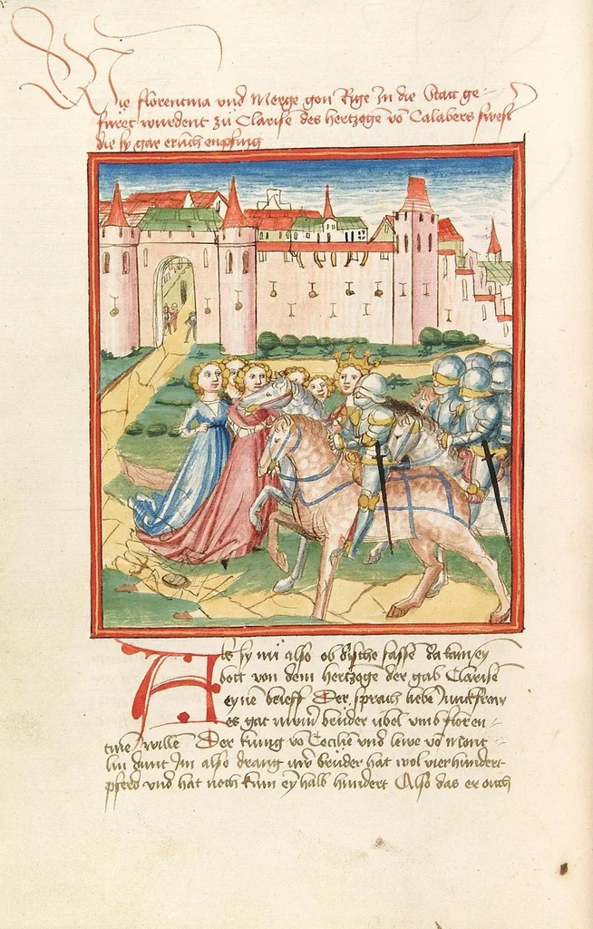 An illustration from Herpin, 1470, leaf 186