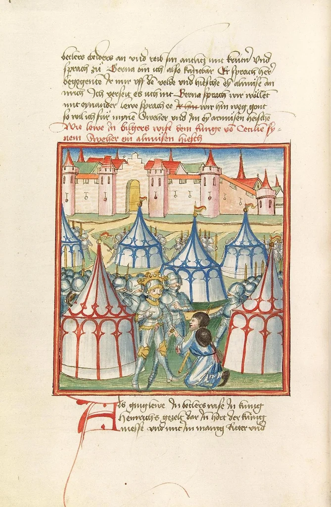 An illustration from Herpin, 1470, leaf 192