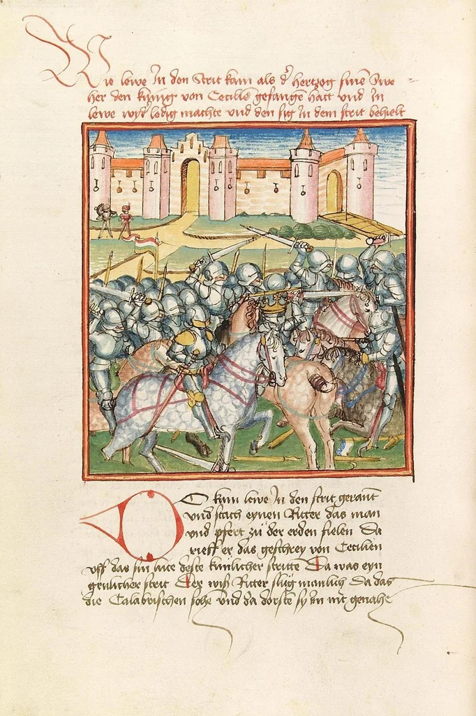 An illustration from Herpin, 1470, leaf 224