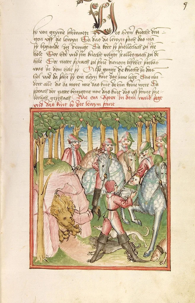 An illustration from Herpin, 1470, leaf 25