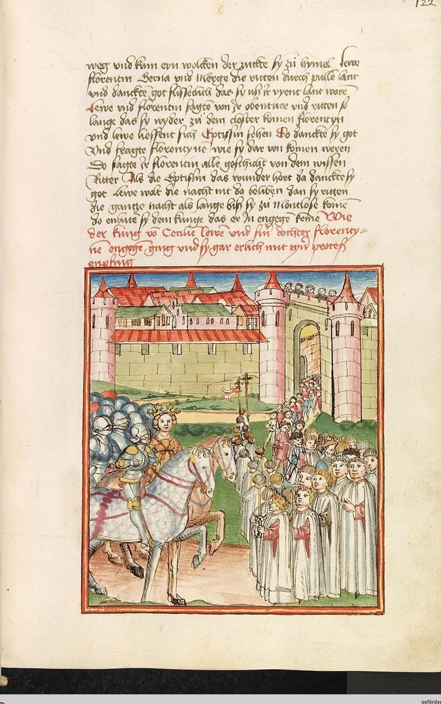 An illustration from Herpin, 1470, leaf 251