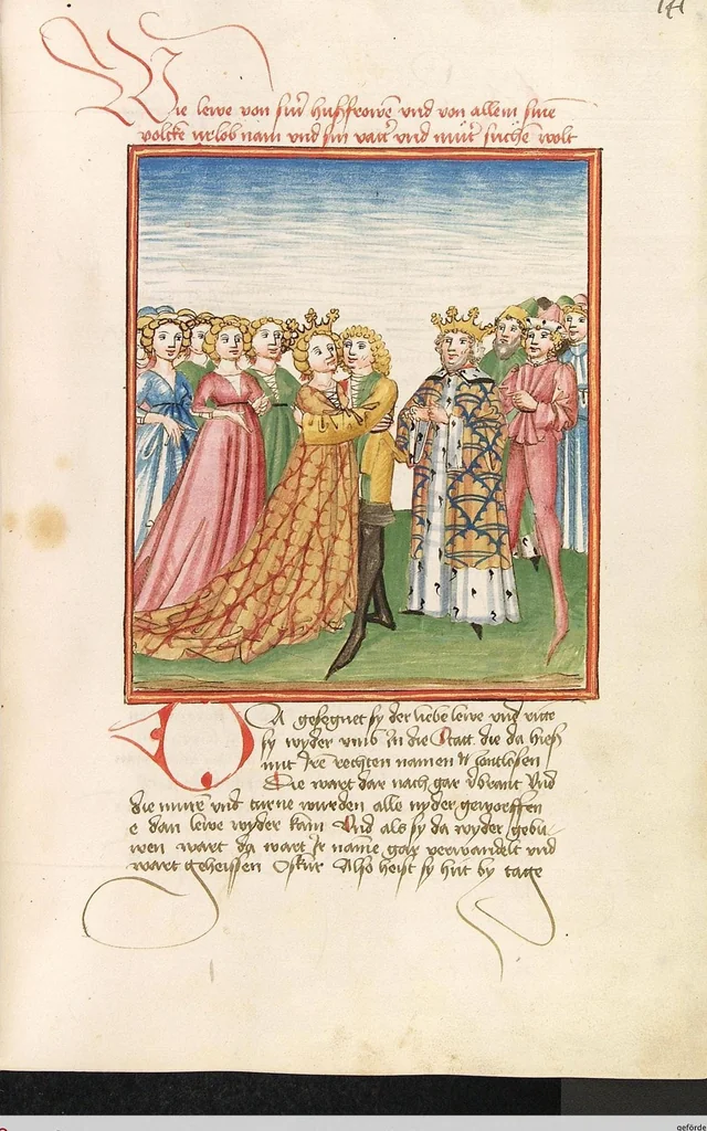 An illustration from Herpin, 1470, leaf 289