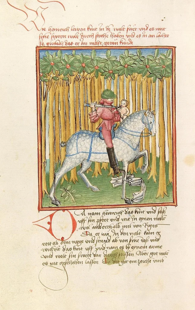 An illustration from Herpin, 1470, leaf 298