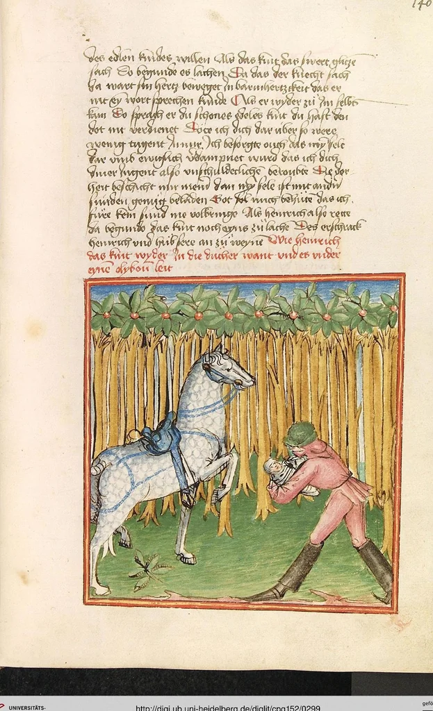 An illustration from Herpin, 1470, leaf 299
