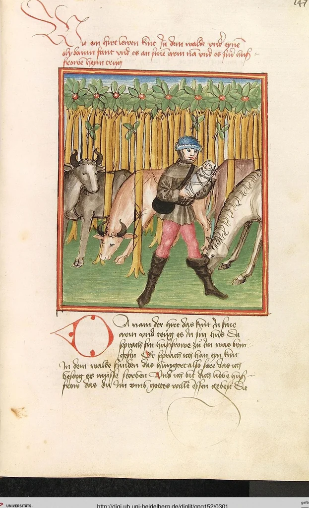 An illustration from Herpin, 1470, leaf 301