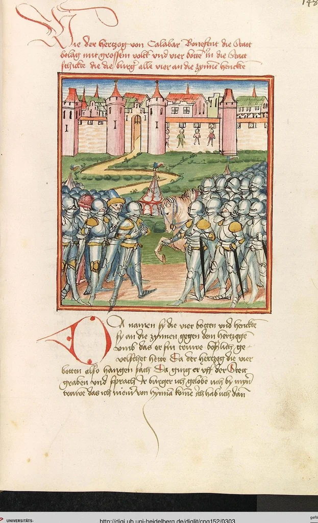 An illustration from Herpin, 1470, leaf 303