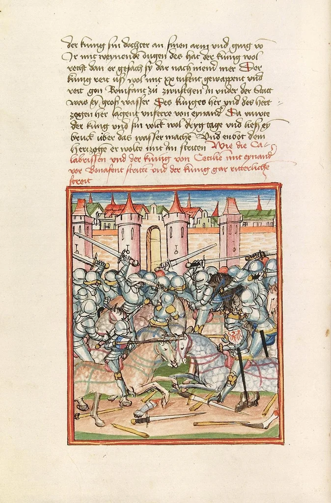 An illustration from Herpin, 1470, leaf 308