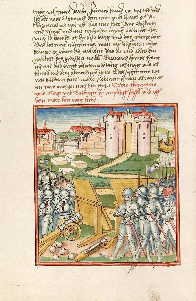An illustration from Herpin, 1470, leaf 316