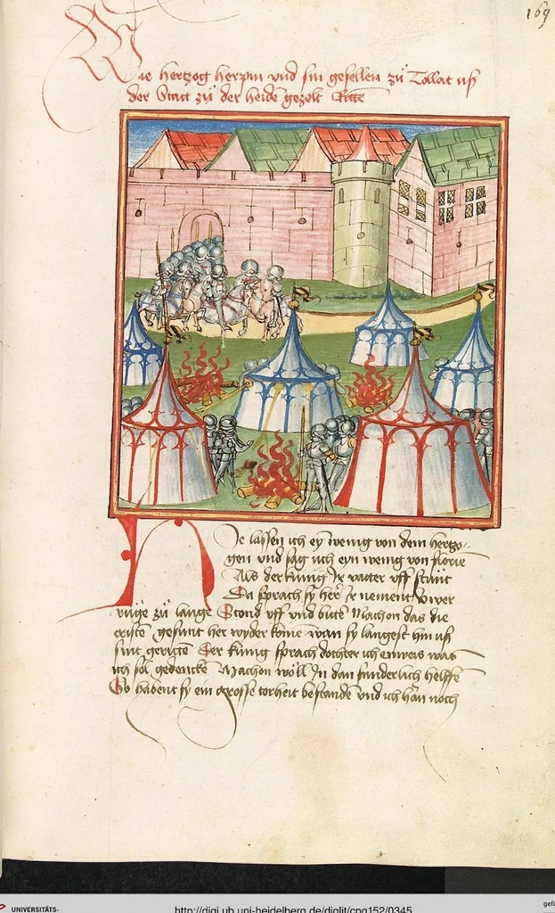 An illustration from Herpin, 1470, leaf 345