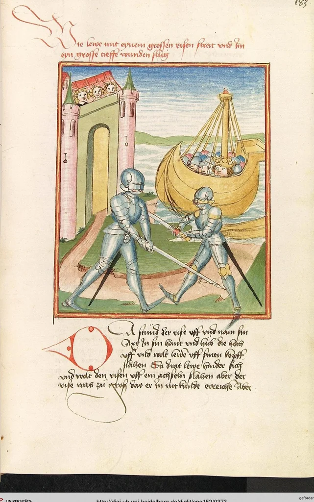 An illustration from Herpin, 1470, leaf 373